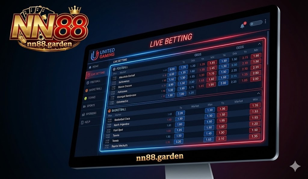 United Gaming NN88 - Đỉnh Cao Cá Cược Thể Thao Hiện Đại Và Uy Tín 2 Kho tàng sự kiện thể thao đa dạng quy mô toàn cầu tại United Gaming NN88